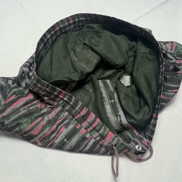 MARC BY MARC JACOBS Taupe & Olive Print Polyester Drawstring Swim Trunks - Picture 4 of 4